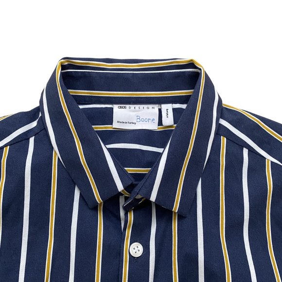 ASOS Shirts Asos Mens Medium Tall Long Short Sleeve Shirt Poshmark